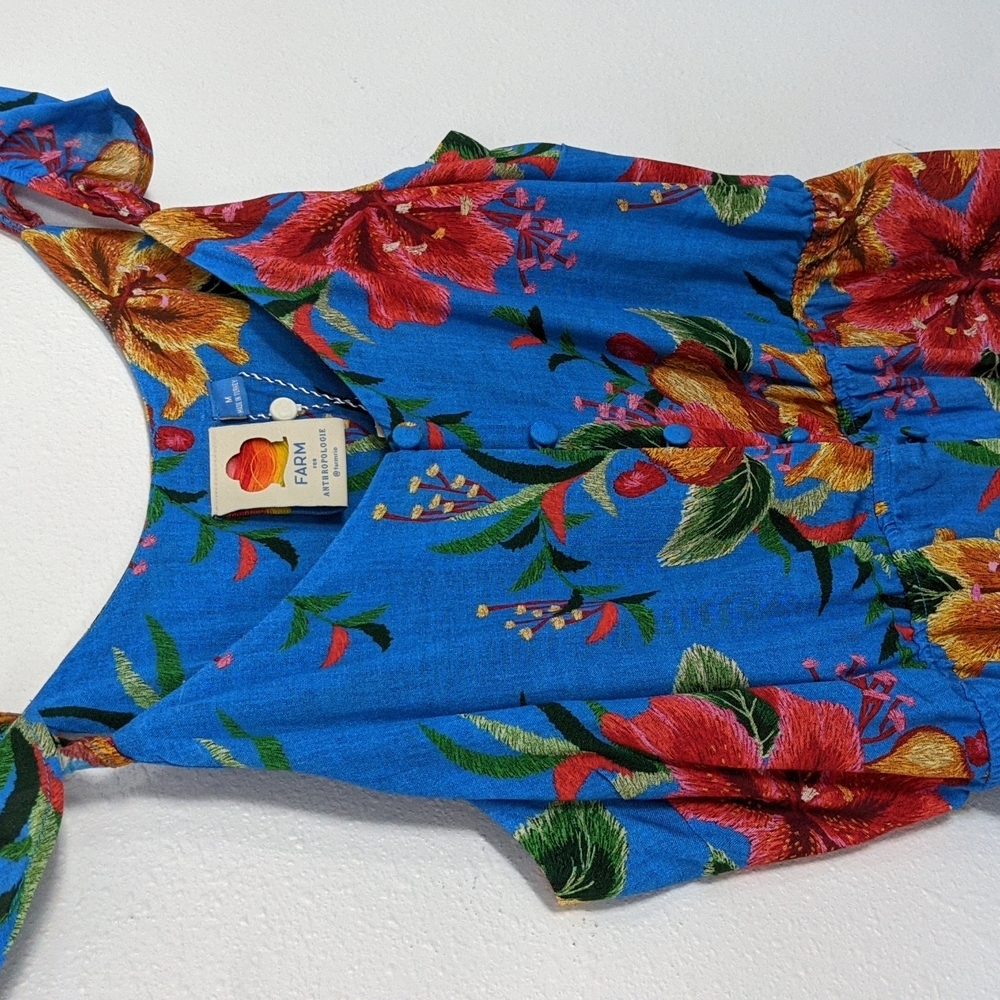 Farm Rio Ruffled Floral Tank from Anthropologie